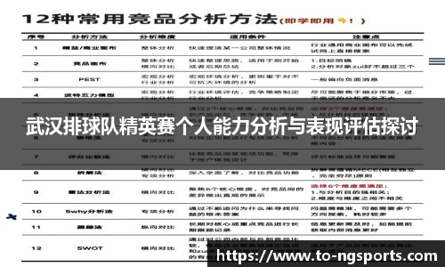 武汉排球队精英赛个人能力分析与表现评估探讨